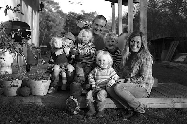 Hylby familien på Anholt